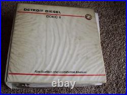 Detroit Diesel DDEC 2 II Series 60 Shop Service Repair Installation Manual