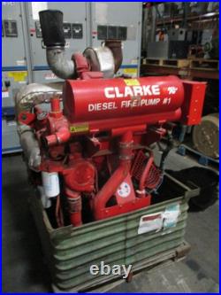 Detroit Diesel DDFP-L6FA Series Diesel Engine 80647412 6-Cylinder 444.7hrs Used