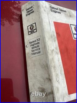 Detroit Diesel Engines Series 53 Highway Vehicle Service Manual 6SE275