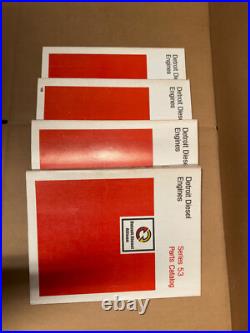 Detroit Diesel Engines, Series 53 Parts Catalog Manual, Books 1-4, 6SP124 1978