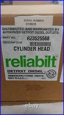 Detroit Diesel Head Assy //Series 50// RELIABILT// Part# R23525568