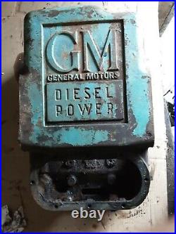 Detroit Diesel In Line 71 Series 3,4,6-71 Heat Exchanger tank part # 5167709