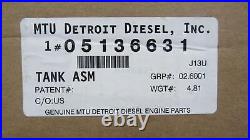 Detroit Diesel MTU Fuel Tank ASM Stainless Steel 05136631 53 Series Group 2.6001