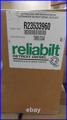 Detroit Diesel R23533960 Turbocharger // GTA40// 50/ 60 series // Garrett