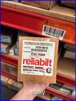 Detroit Diesel S60 Remanufactured Engine Fuel Pump R23518610 Reliabilt Series 60 Detroit Diesel S60 Remanufactured Engine Fuel Pump R23518610 Reliabilt Series 60