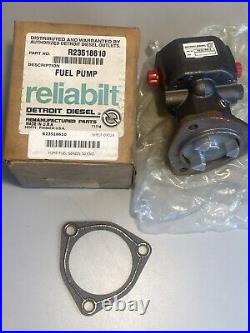 Detroit Diesel S60 Remanufactured Engine Fuel Pump R23518610 Reliabilt Series 60