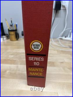 Detroit Diesel Series 110 Engine Factory Shop Service And Repair Manual New