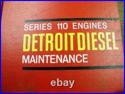 Detroit Diesel Series 110 Maintenance Service Manual
