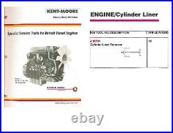 Detroit Diesel Series 50/60 Engine Liner Remover Special Tool Kent Moore J-35791
