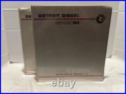 Detroit Diesel Series 50 Diesel Engine Shop Overhaul Service Manuals #PBC