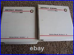 Detroit Diesel Series 50 Engine Factory Shop Service Repair Manual 8.5L 4 Stroke