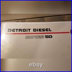 Detroit Diesel Series 50 Service Manual 2 Binders Section 1-14 Entire Engine