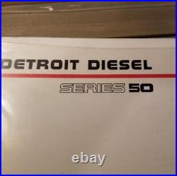 Detroit Diesel Series 50 Service Manual 2 Binders Section 1-14 Entire Engine