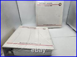 Detroit Diesel Series 50 Service Manual Factory OEM Sections 1-30 6SE50 -New -Rd