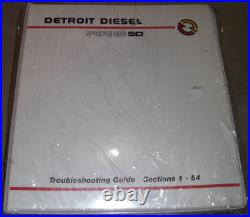 Detroit Diesel Series 50 Troubleshooting Service Shop Repair Manual Book 6se494