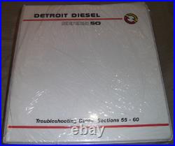 Detroit Diesel Series 50 Troubleshooting Service Shop Repair Manual Book 6se494