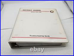 Detroit Diesel Series 50G 60G Troubleshooting Guide Manual 6SE482 April 2001