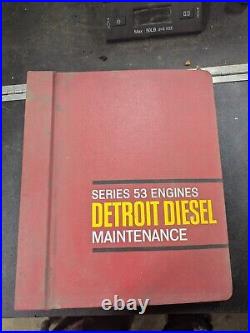 Detroit Diesel Series 53 Engine Maintenance Manual