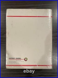 Detroit Diesel Series 53 Parts Catalog Sections 1-3 and 4-12 STILL IN PACKAGING