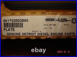Detroit Diesel Series 60,92 and 149 Fuel Plate (DDEC II) 23502860