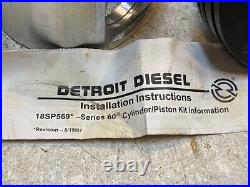 Detroit Diesel Series 60 Cylinder Piston Kit 18SP569 23535511 133L4