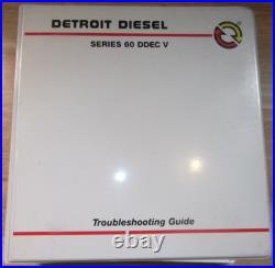 Detroit Diesel Series 60 Ddec V Engine Troubleshooting Guide Service Manual Book
