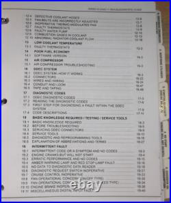 Detroit Diesel Series 60 Ddec V Engine Troubleshooting Guide Service Manual Book