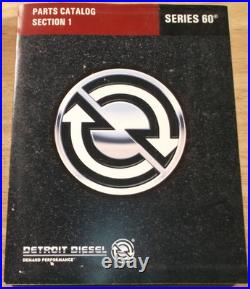 Detroit Diesel Series 60 Engine Parts Manual Book Catalog Books Set
