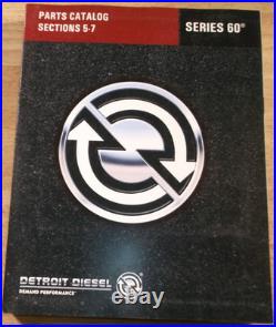 Detroit Diesel Series 60 Engine Parts Manual Book Catalog Books Set