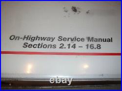 Detroit Diesel Series 60 Engine Service Shop Repair Manual 6se483 2.14-16.8