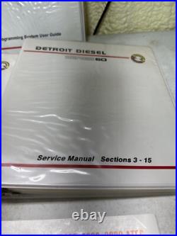 Detroit Diesel Series 60 Engine Service Shop Repair Workshop Manual 1991-1992