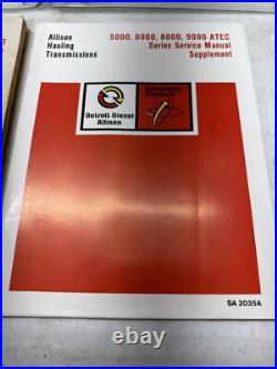 Detroit Diesel Series 60 Engine Service Shop Repair Workshop Manual 1991-1992
