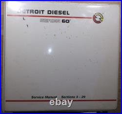 Detroit Diesel Series 60 Engine Service Shop Repair Workshop Manual 6se483