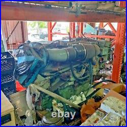 Detroit Diesel Series 60 Marine Diesel Engine 14 Litre Bobtail Used 640 HP