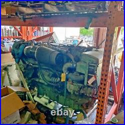 Detroit Diesel Series 60 Marine Diesel Engine 14 Litre Bobtail Used 640 HP