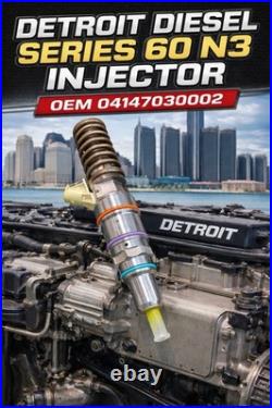 Detroit Diesel Series 60 N3 Injector OEM 0414703002 No Core Required
