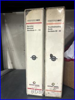 Detroit Diesel Series 60 Service Manual 2 Vol Sections 3-59 6SE483 1996
