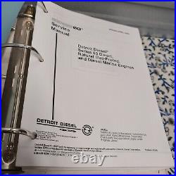 Detroit Diesel Series 60 Service Manuals (2002, 6SE483) Two Volumes 1-29