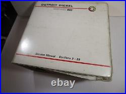 Detroit Diesel Series 60 Service Manuals Two Volume 1-29 Complete