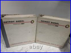 Detroit Diesel Series 60 Troubleshooting Guide Manual 1995 6se493 Complete Set