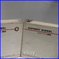 Detroit Diesel Series 60 Troubleshooting Guide Manual 1995 6se493 Complete Set