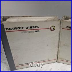 Detroit Diesel Series 60 Troubleshooting Guide Manual 1995 6se493 Complete Set