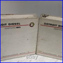 Detroit Diesel Series 60 Troubleshooting Guide Manual 1995 6se493 Complete Set