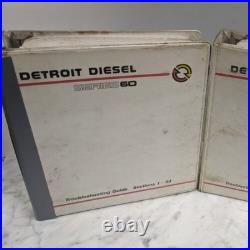 Detroit Diesel Series 60 Troubleshooting Guide Manual 1995 6se493 Complete Set