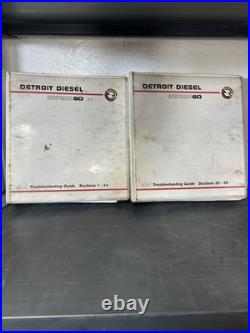 Detroit Diesel Series 60 Troubleshooting Manual 2 Vol Sec 1-59 6SE493 1995