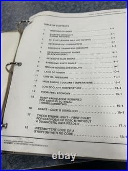 Detroit Diesel Series 60 Troubleshooting Manual 2 Vol Sec 1-59 6SE493 1995