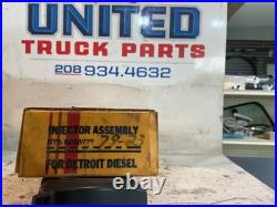 Detroit Diesel Series 71 Fuel Injector, Remanufactured PN 5228777