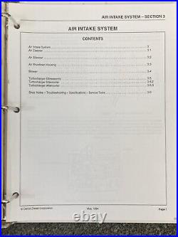 Detroit Diesel Series 71 Service Manual 2 Volume Set Missing Ch 10 & 11 Detroit Diesel Series 71 Service Manual 2 Volume Set Missing Ch 10 & 11