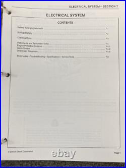 Detroit Diesel Series 71 Service Manual 2 Volume Set Missing Ch 10 & 11 Detroit Diesel Series 71 Service Manual 2 Volume Set Missing Ch 10 & 11