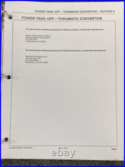 Detroit Diesel Series 71 Service Manual 2 Volume Set Missing Ch 10 & 11 Detroit Diesel Series 71 Service Manual 2 Volume Set Missing Ch 10 & 11